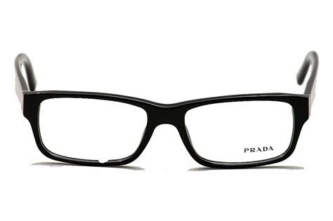 prada temple replacement vpr 16m zxh-101|Prada VPR16M Rectangle Glasses .